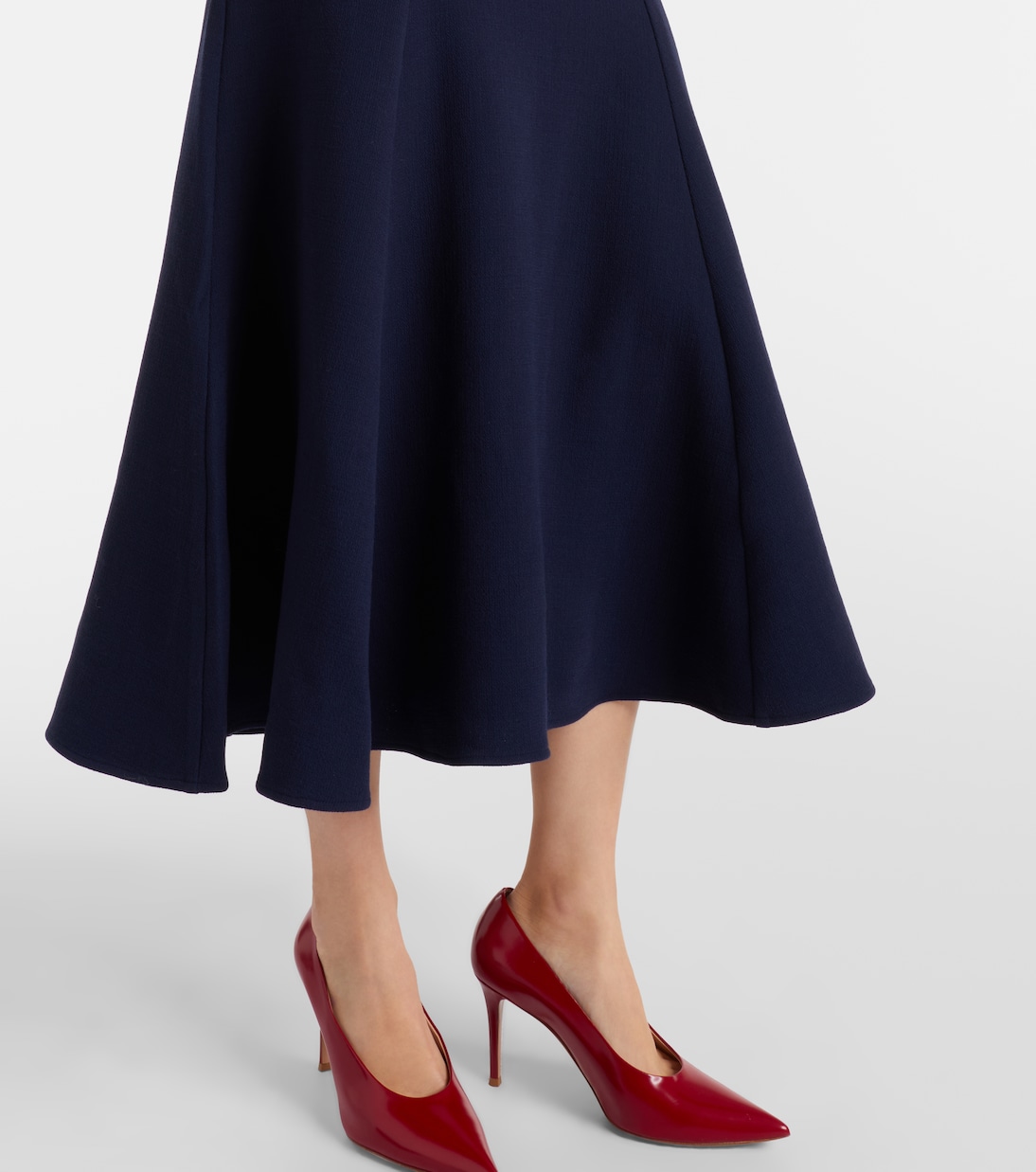 Midikleid aus Woll-Crêpe | Roland Mouret