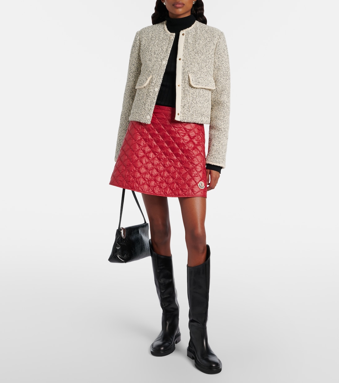 Daunenjacke Dauphine aus Tweed | Moncler