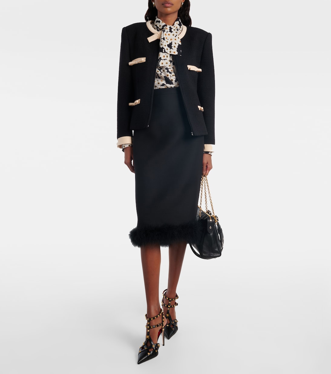 Pumps Studdy aus Leder | Valentino Garavani