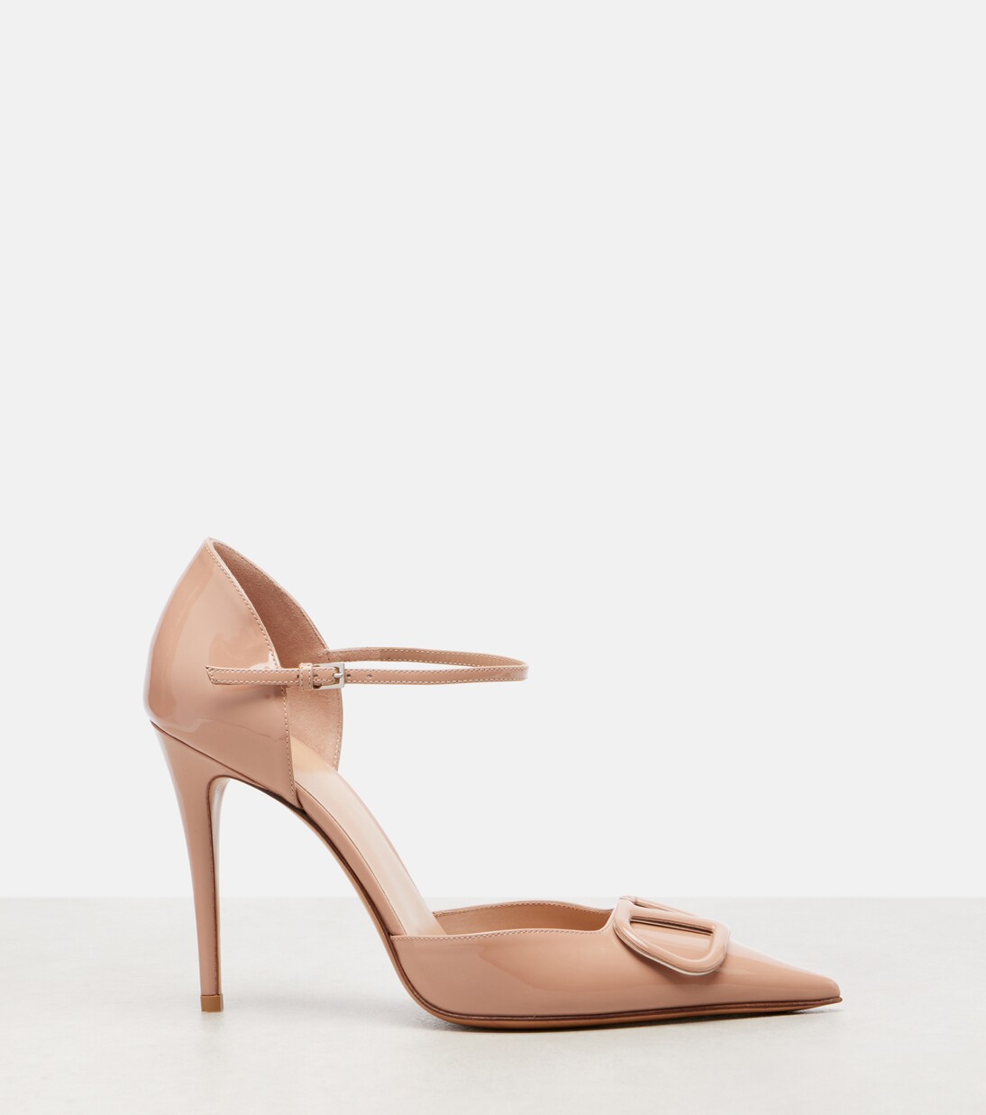 Pumps VLogo 100 aus Lackleder | Valentino Garavani