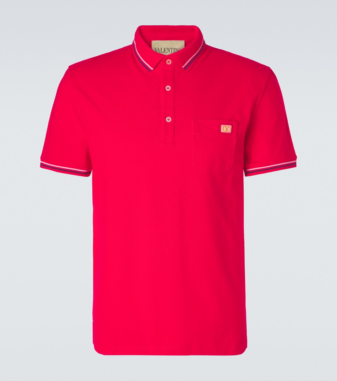 Cotton piqué polo shirt | Valentino