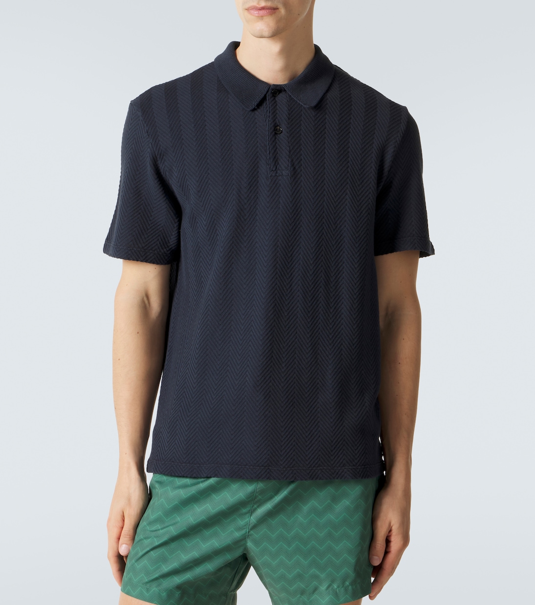 Cotton-blend polo shirt | Missoni
