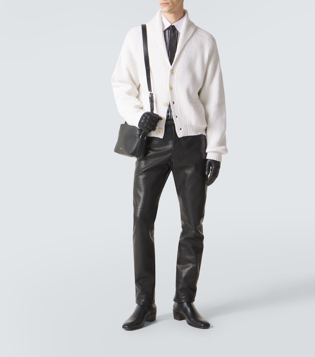 Leather crossbody bag | Tom Ford