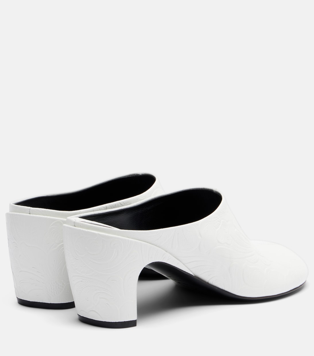 Mules 65 in pelle stampata | Dries Van Noten