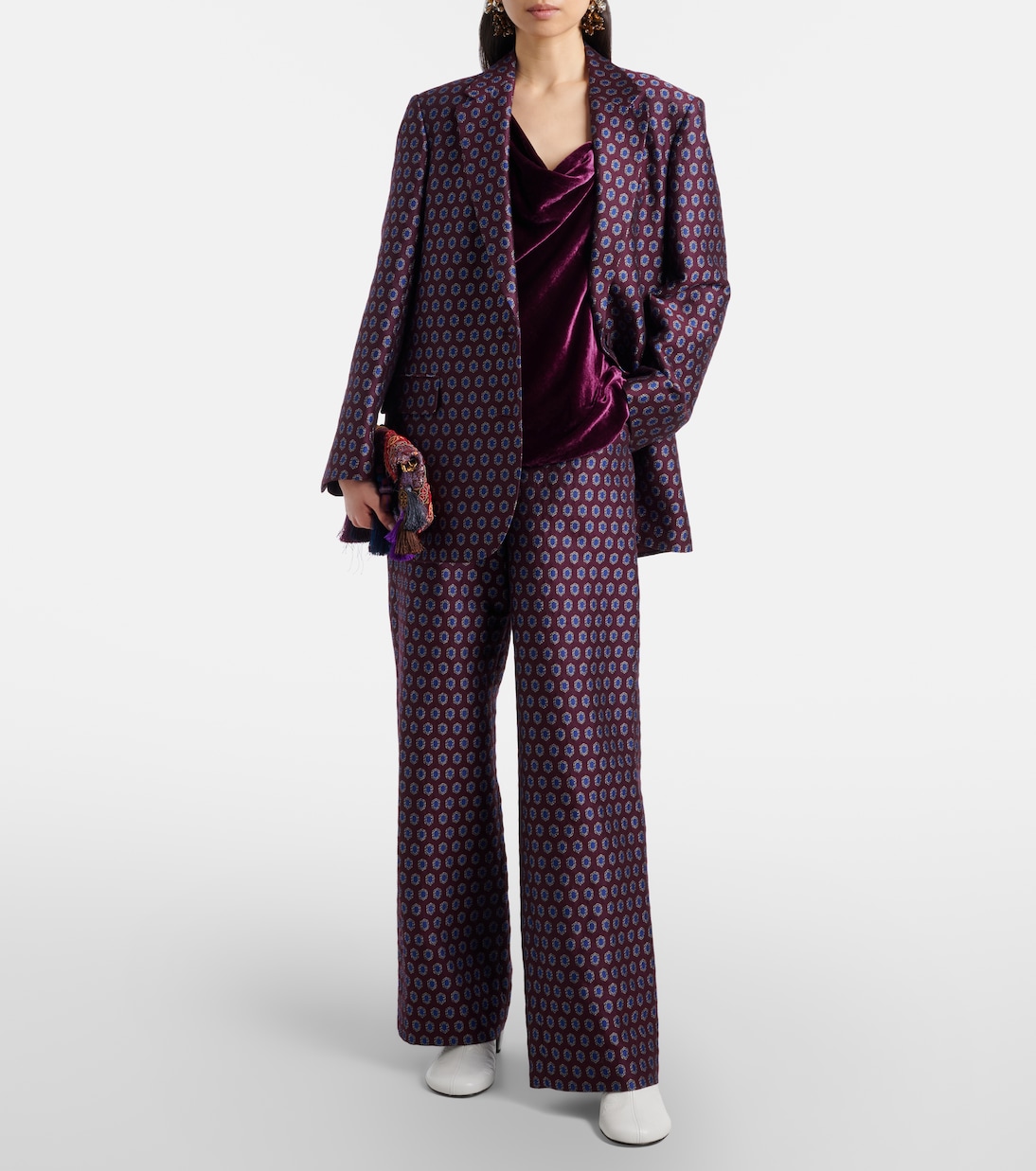 Mules 65 in pelle stampata | Dries Van Noten