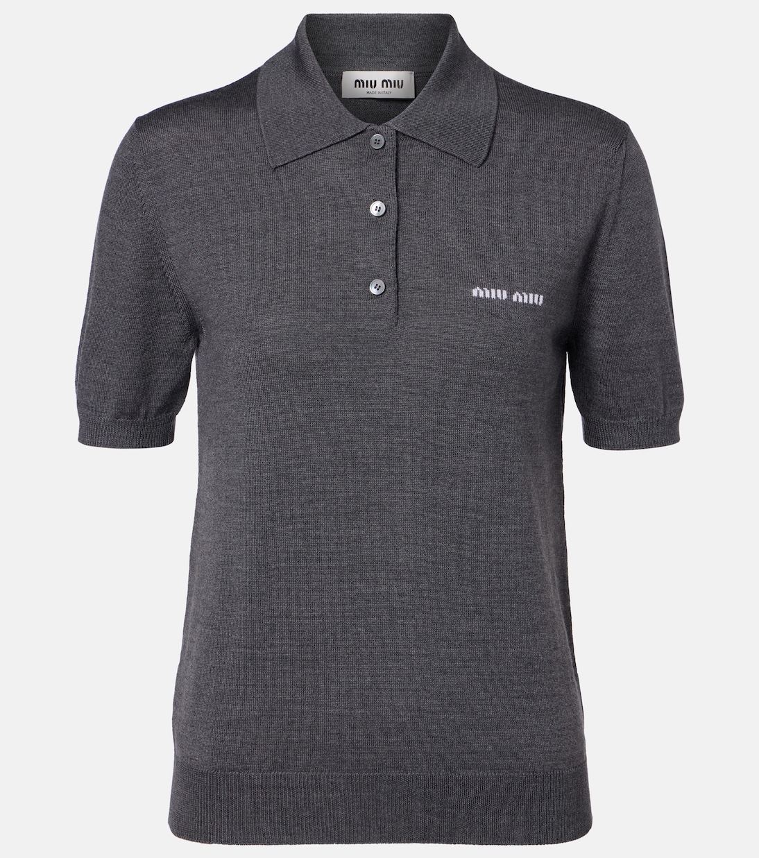 Polopullover aus Wolle | Miu Miu