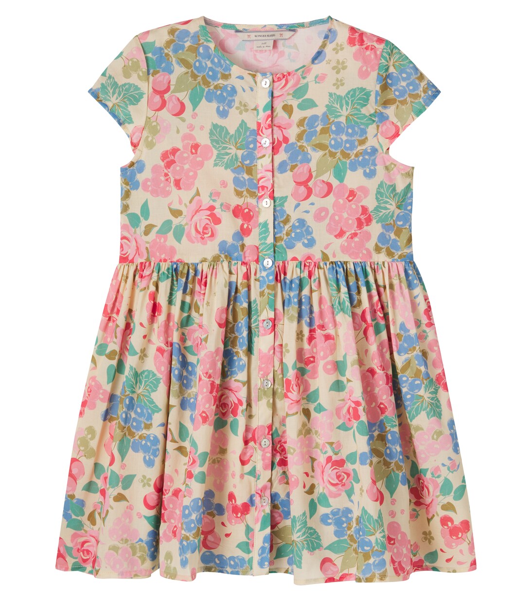 Robe Pacey en coton à fleurs | Konges Sløjd