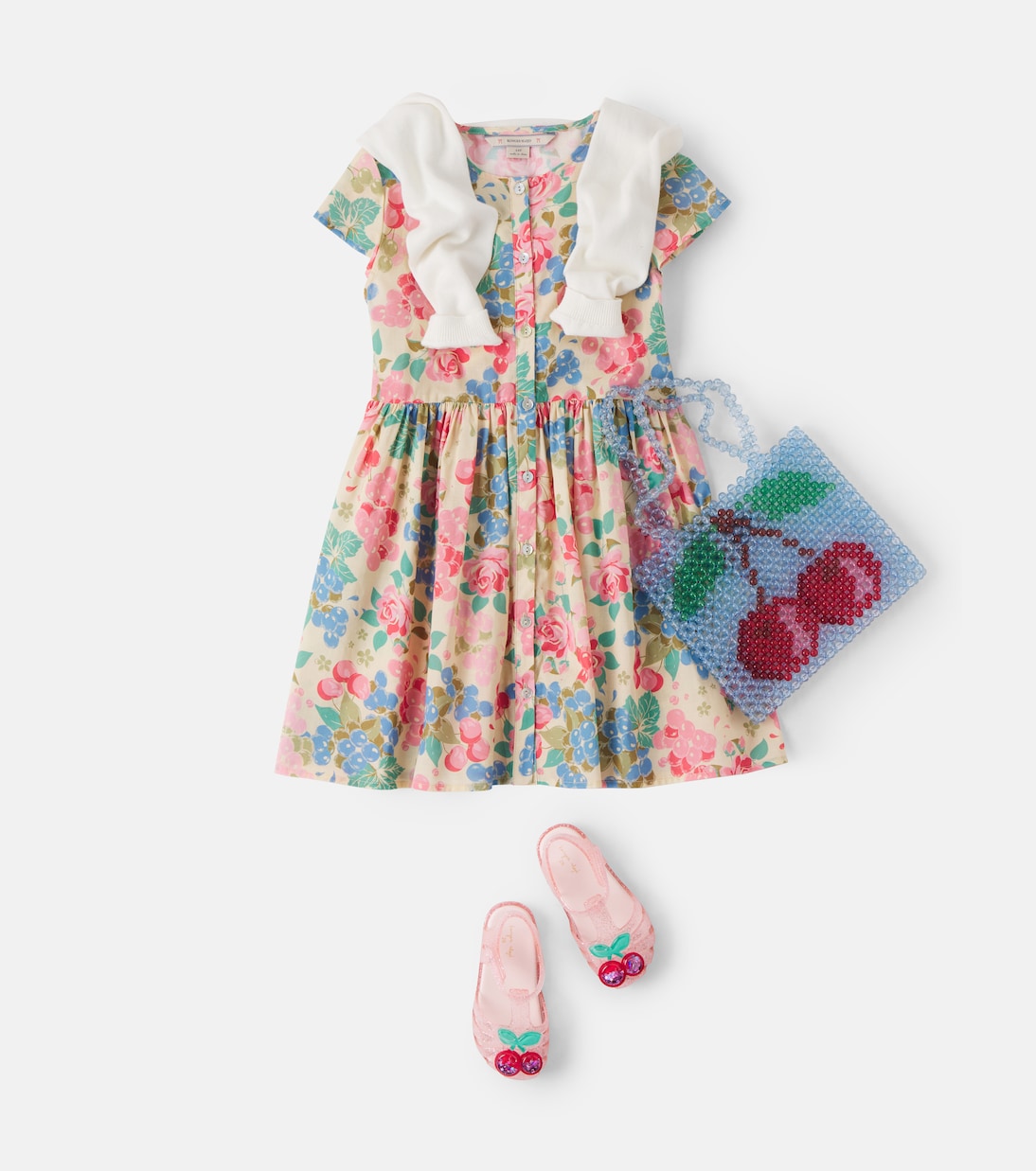 Robe Pacey en coton à fleurs | Konges Sløjd