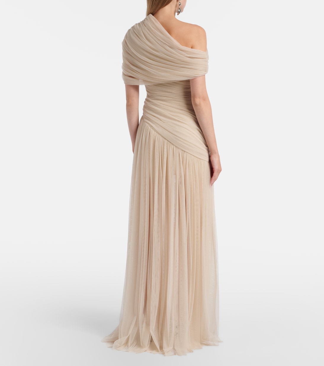 Bridal Himalia gathered tulle gown | De La Vali