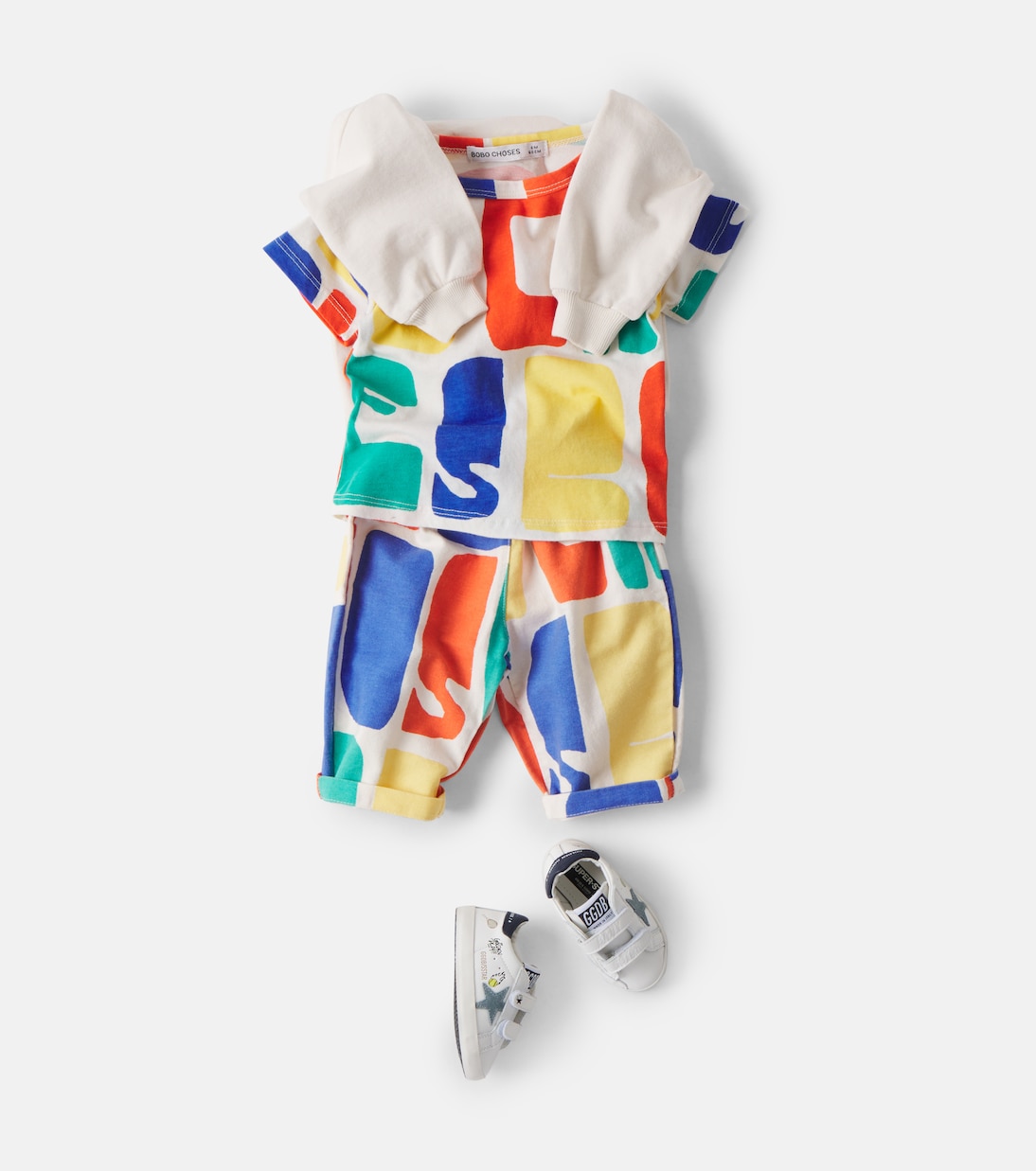 Bébé – Pantalon imprimé en coton à logo | Bobo Choses