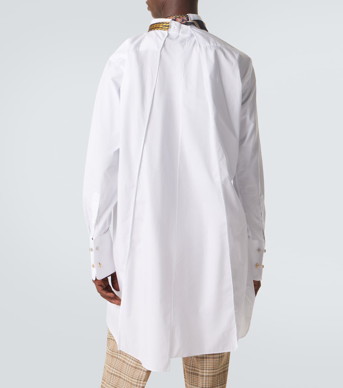 Hemd aus Baumwolle mit Seide | Junya Watanabe