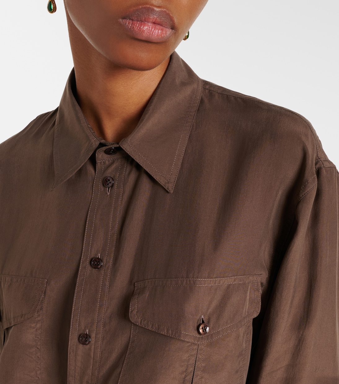 Hemd aus Seide | Saint Laurent