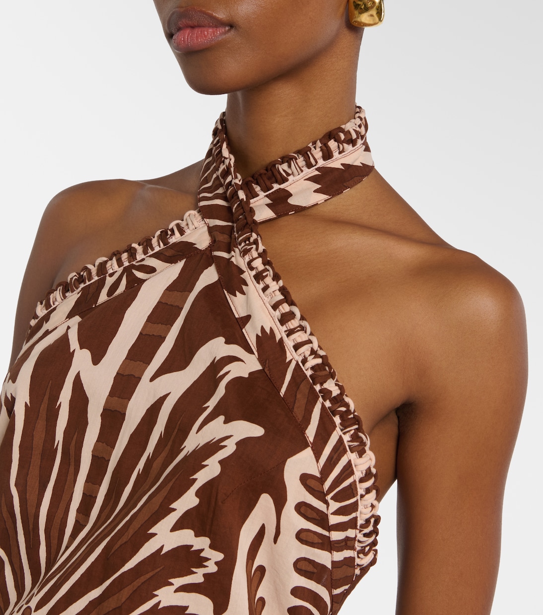 Manon printed cotton minidress | Poupette St Barth