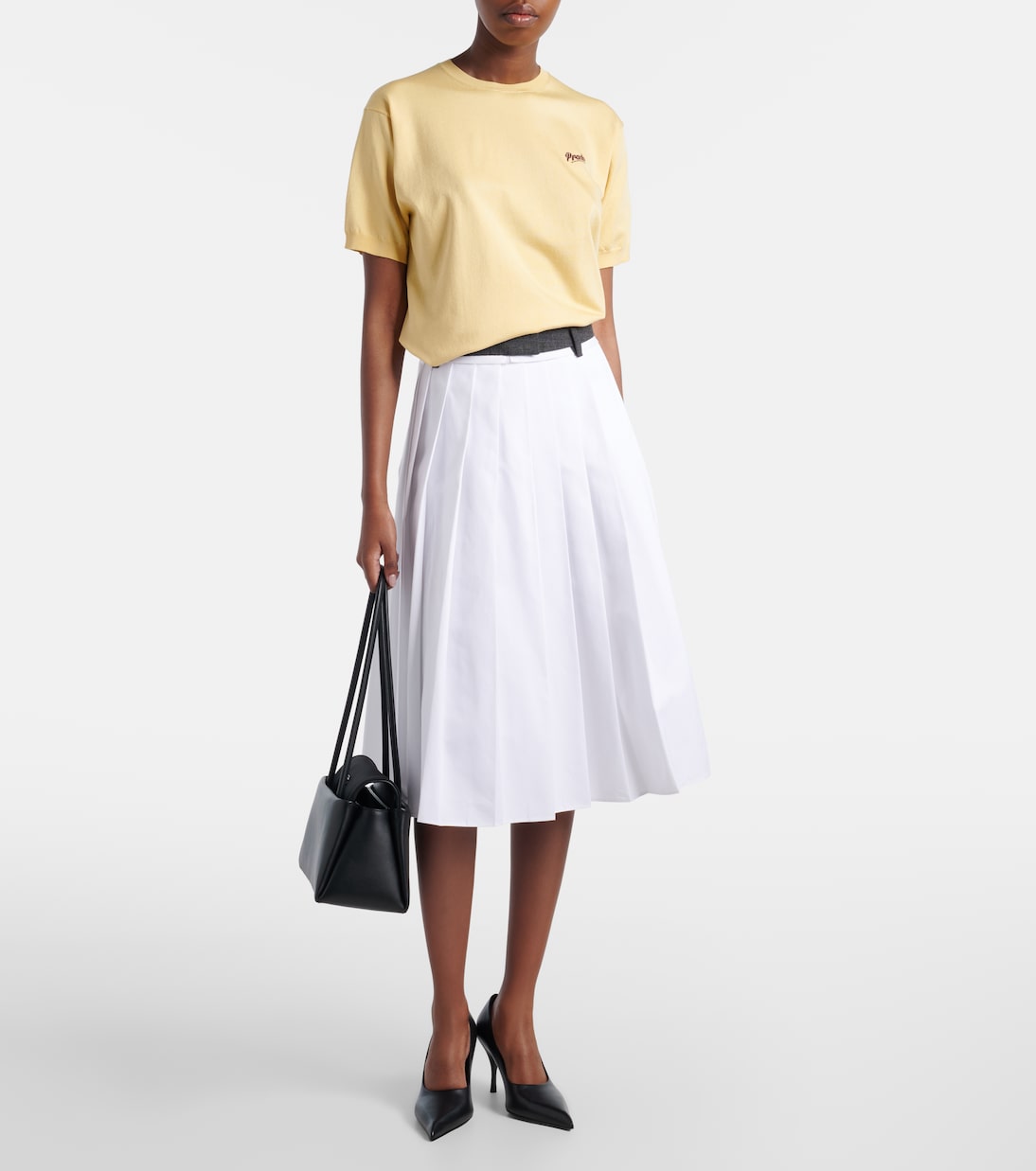 Top aus einem Seidengemisch | Prada