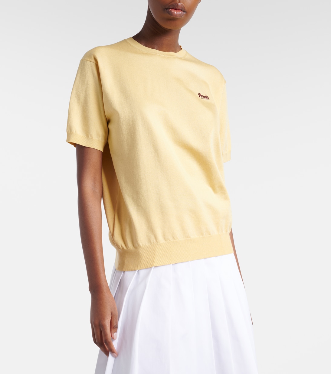 Top aus einem Seidengemisch | Prada