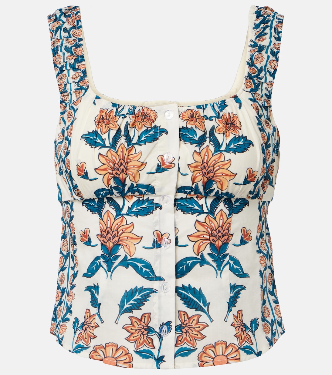 Mandy floral cotton top | Montce