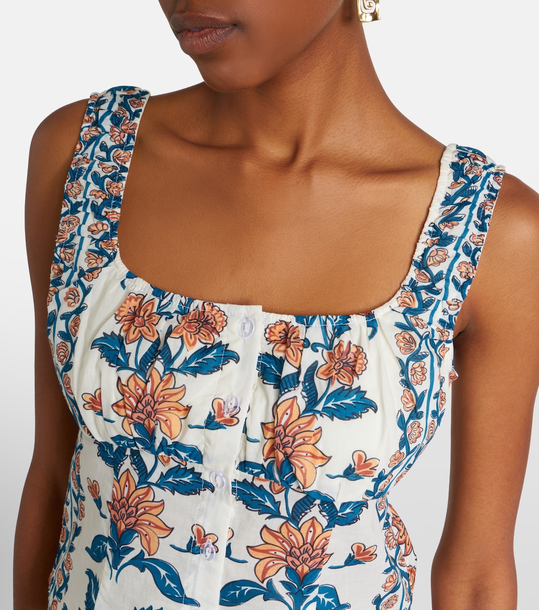 Mandy floral cotton top | Montce