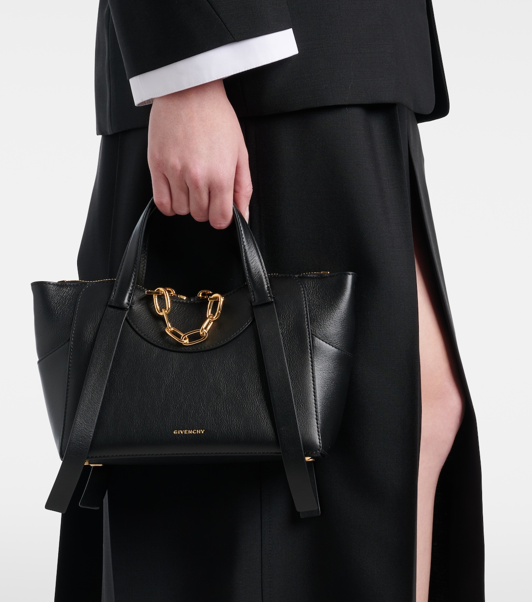 The Snatch Small leather tote bag | Givenchy