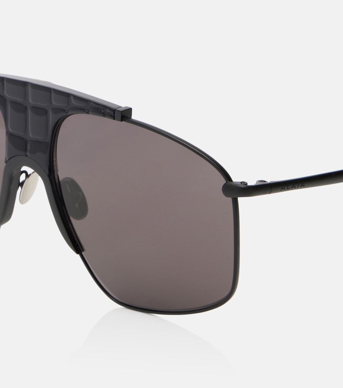 Occhiali da sole aviator con logo | Alaïa