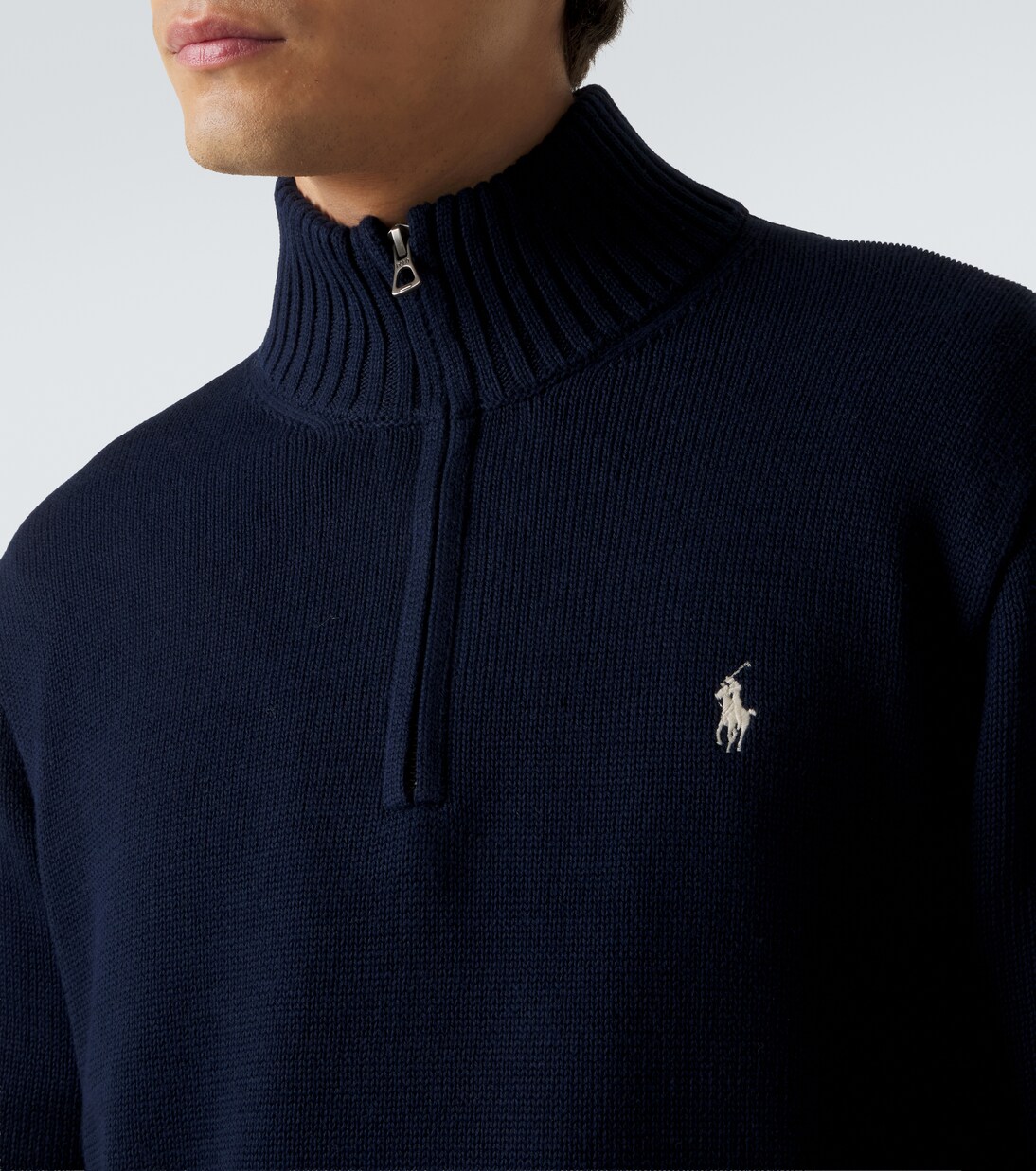Cotton half-zip sweater | Polo Ralph Lauren