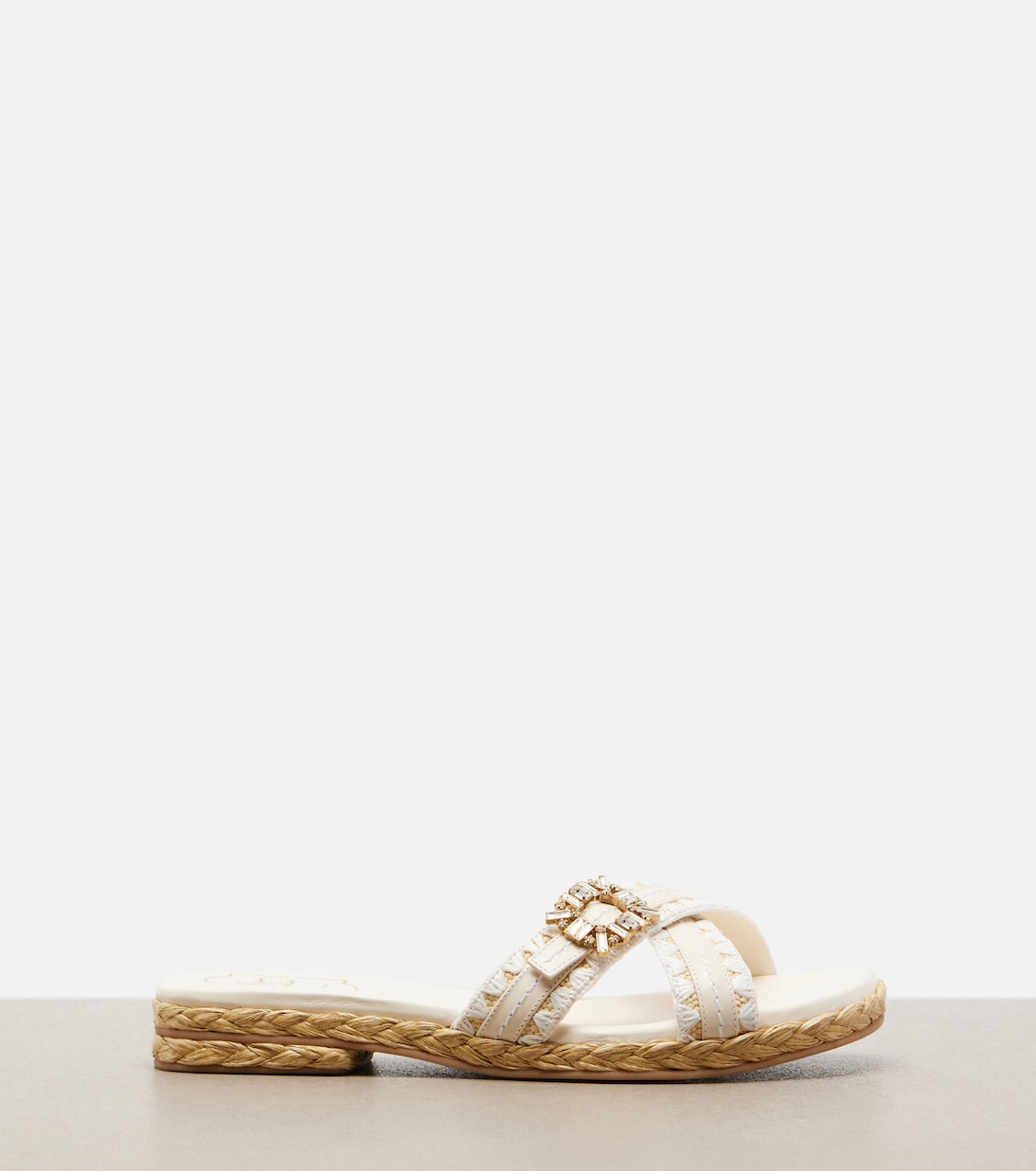 Espa embellished leather mules | Roger Vivier