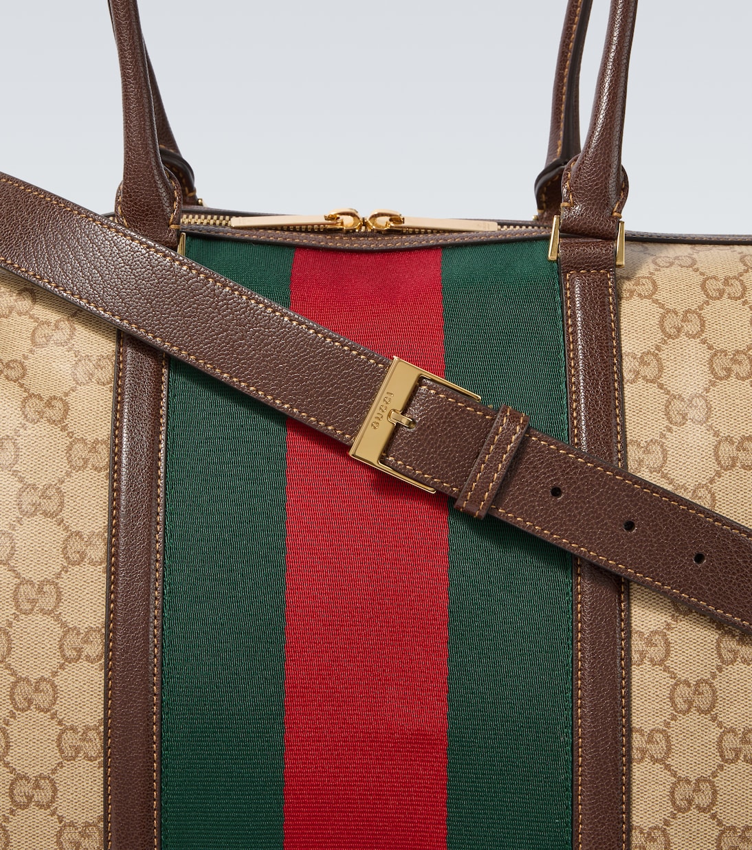 GG Web Stripe Medium duffel bag | Gucci