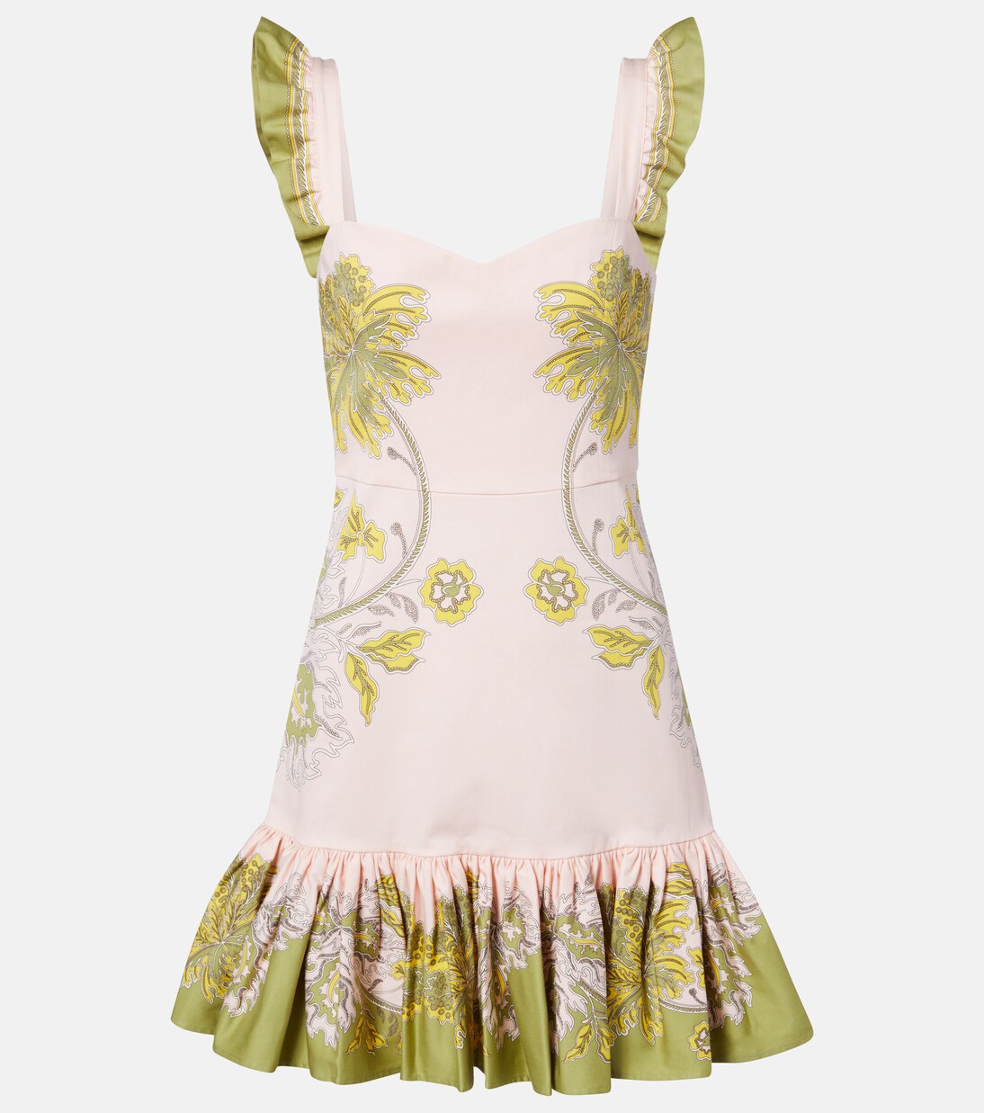 Vestido corto Gingerbread estampado | La DoubleJ