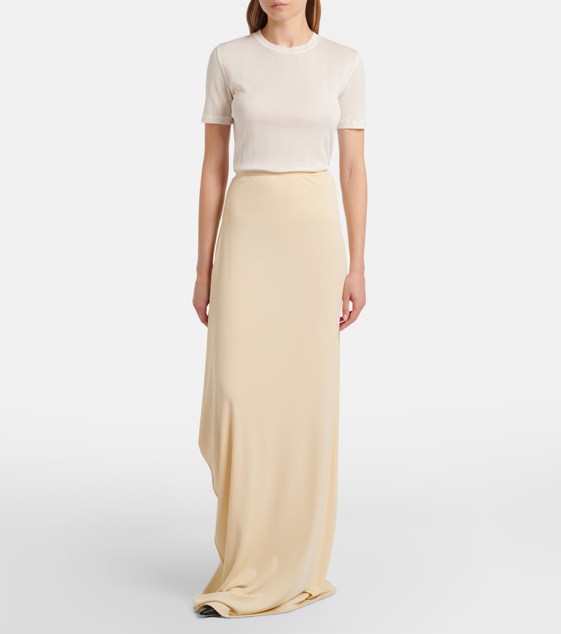Dione draped maxi skirt | The Row
