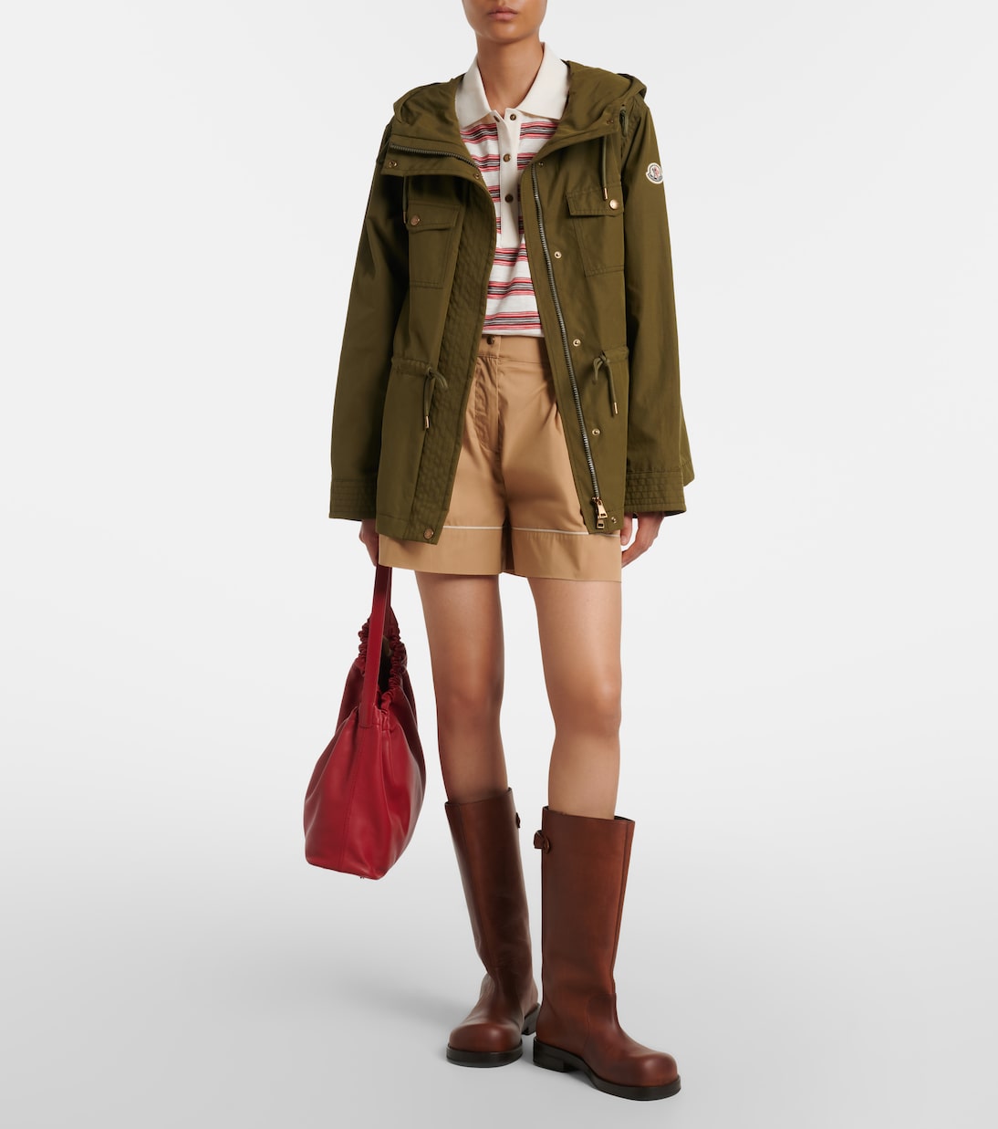 Cotton-blend shorts | Moncler