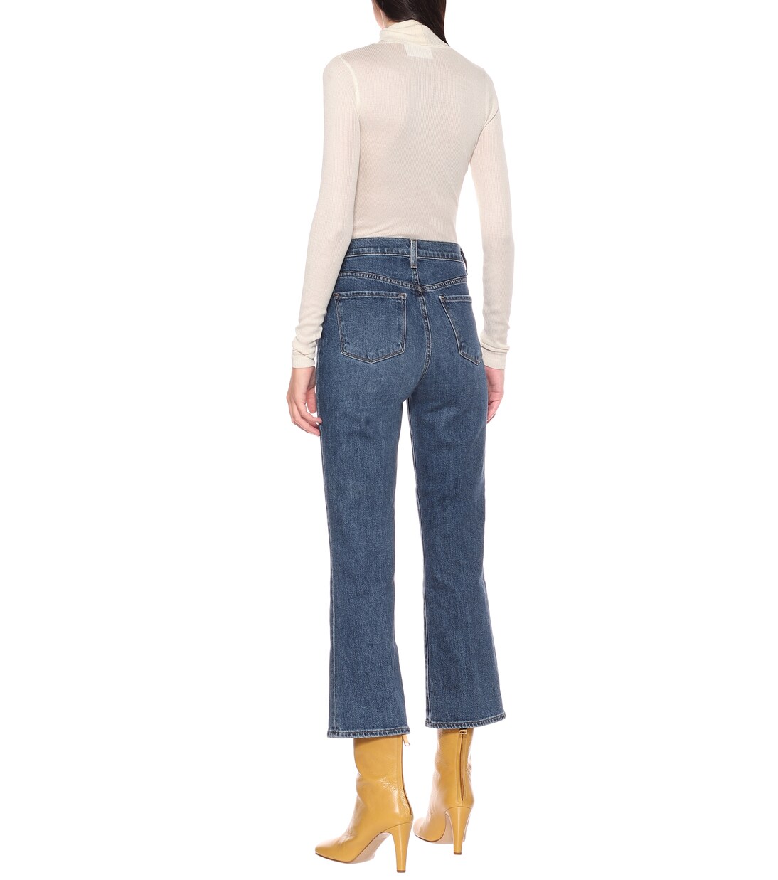 Julia high-rise cropped jeans | J Brand