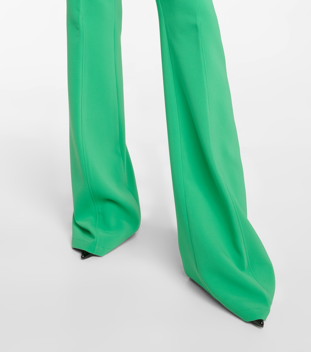 High-Rise-Hose Rachel aus Crêpe | The Attico