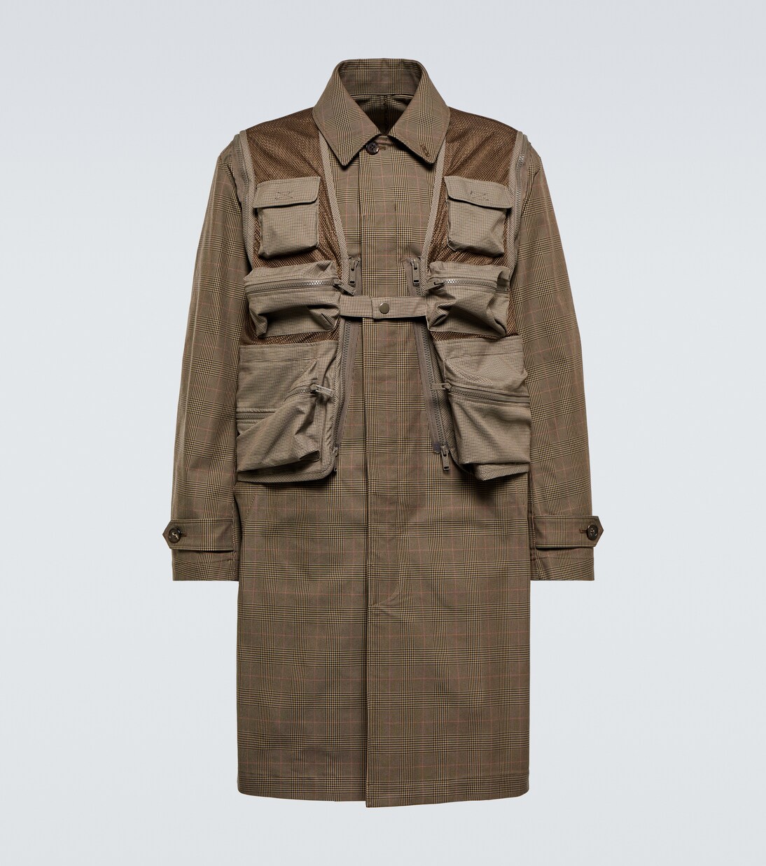 Technical coat with removable vest | Undercover