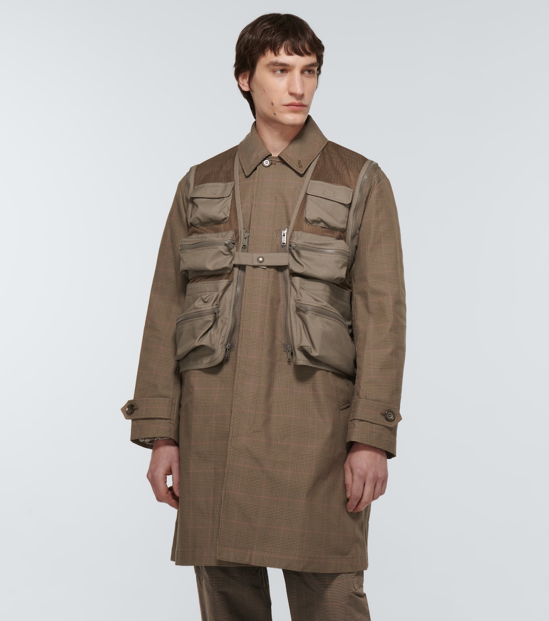 Technical coat with removable vest | Undercover