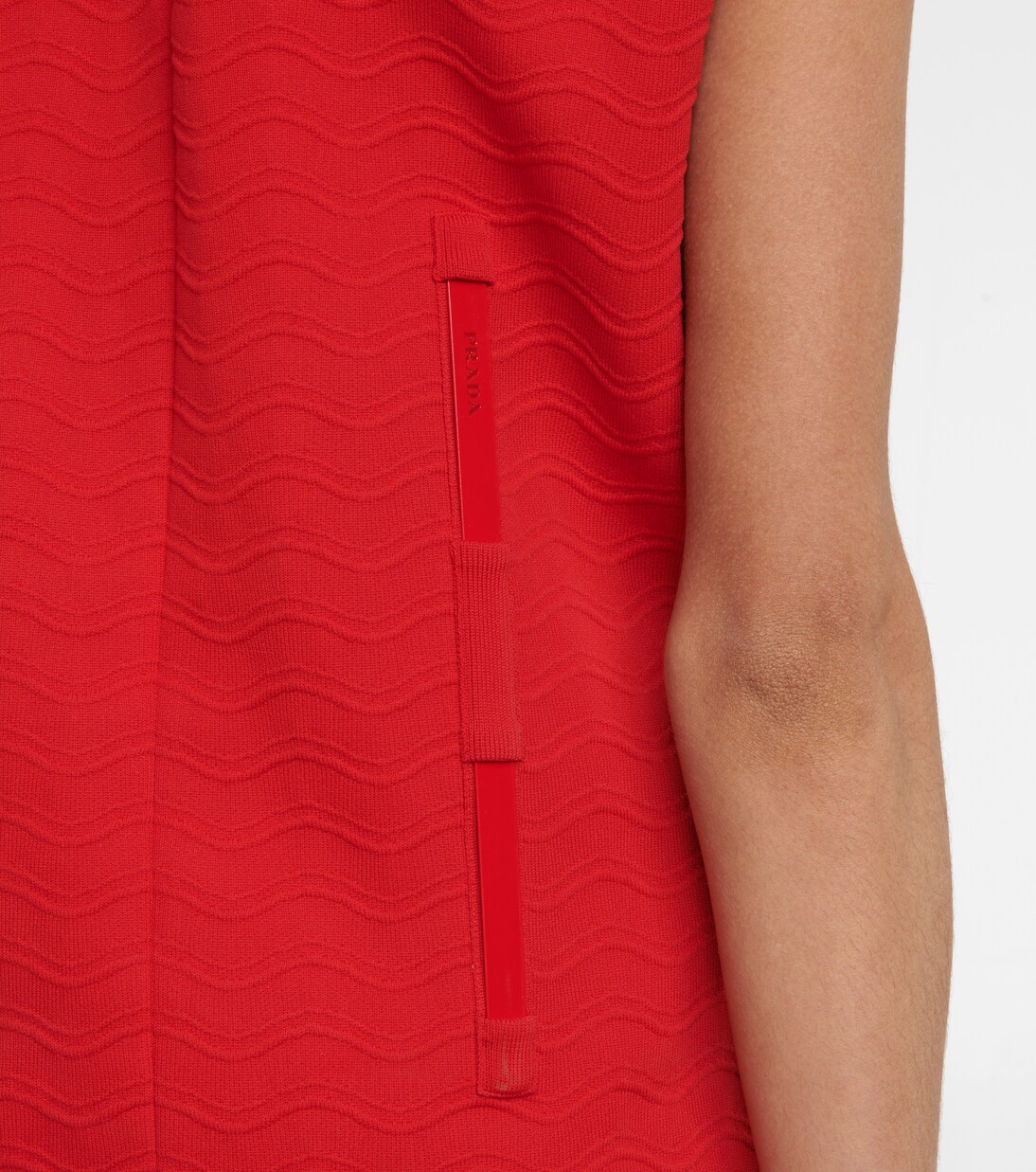 Logo knit top | Prada