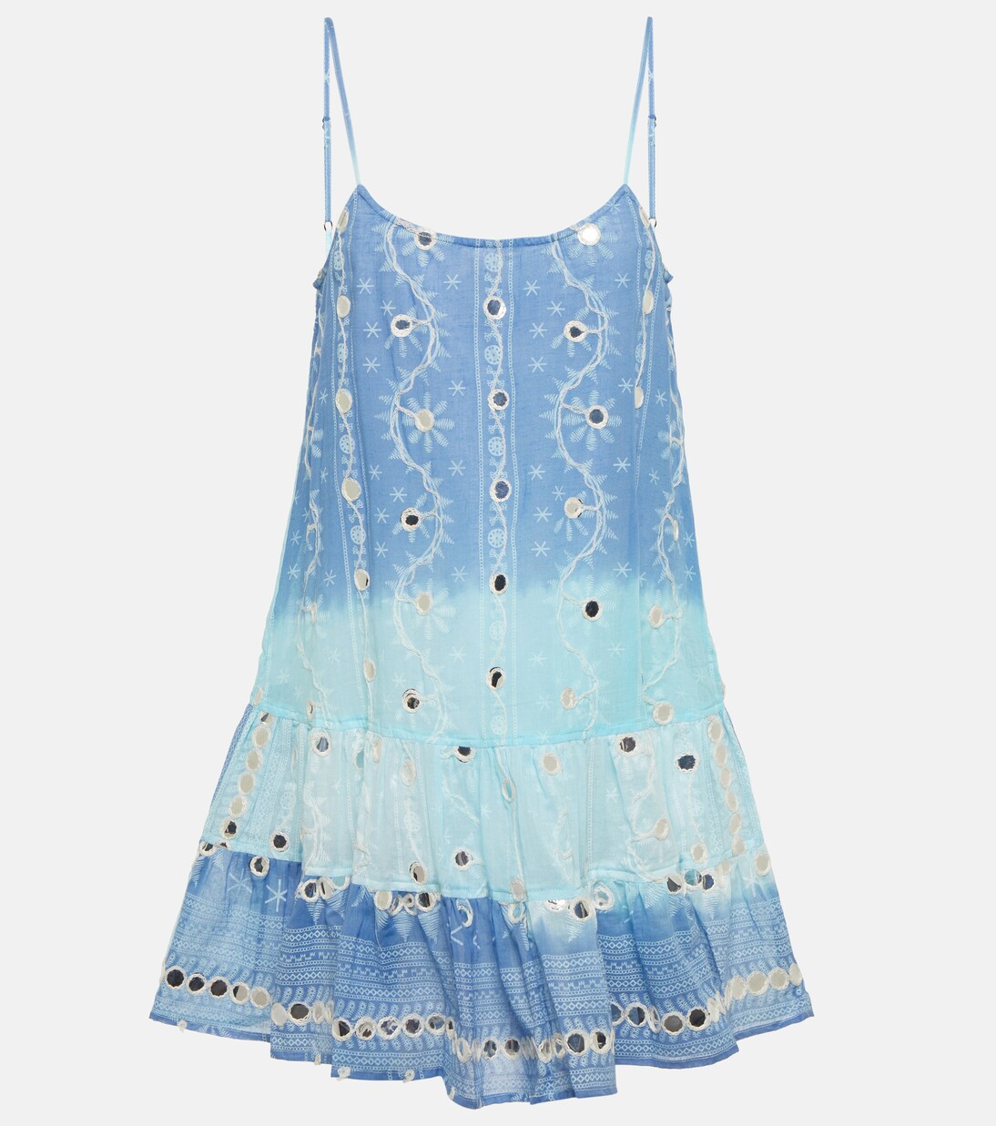 Robe brodée en coton | Juliet Dunn