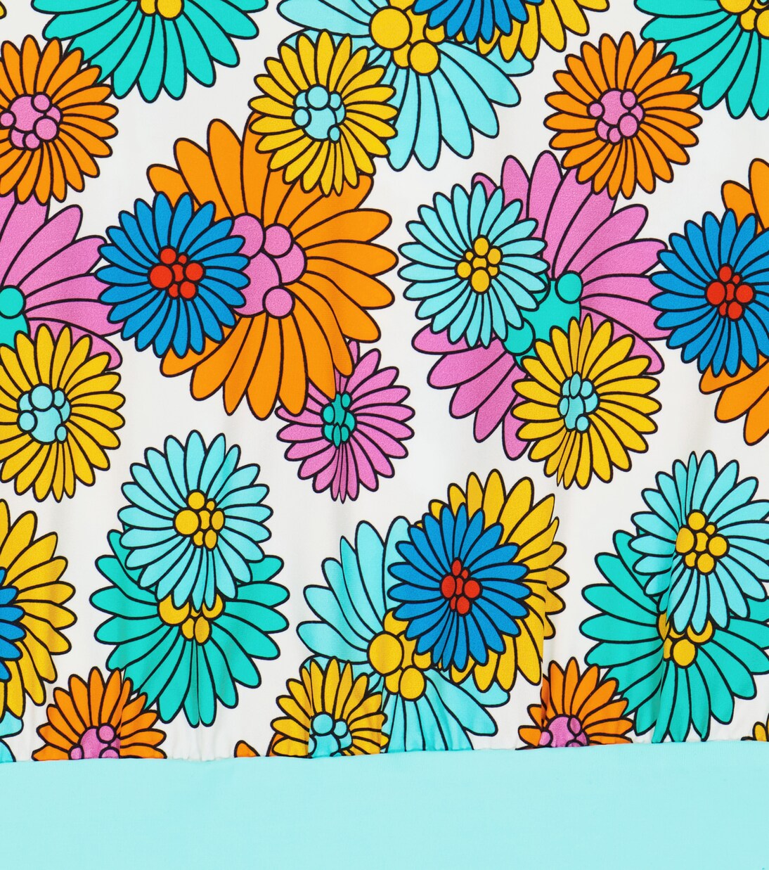 Marguerites floral rashguard swimsuit | Vilebrequin Kids