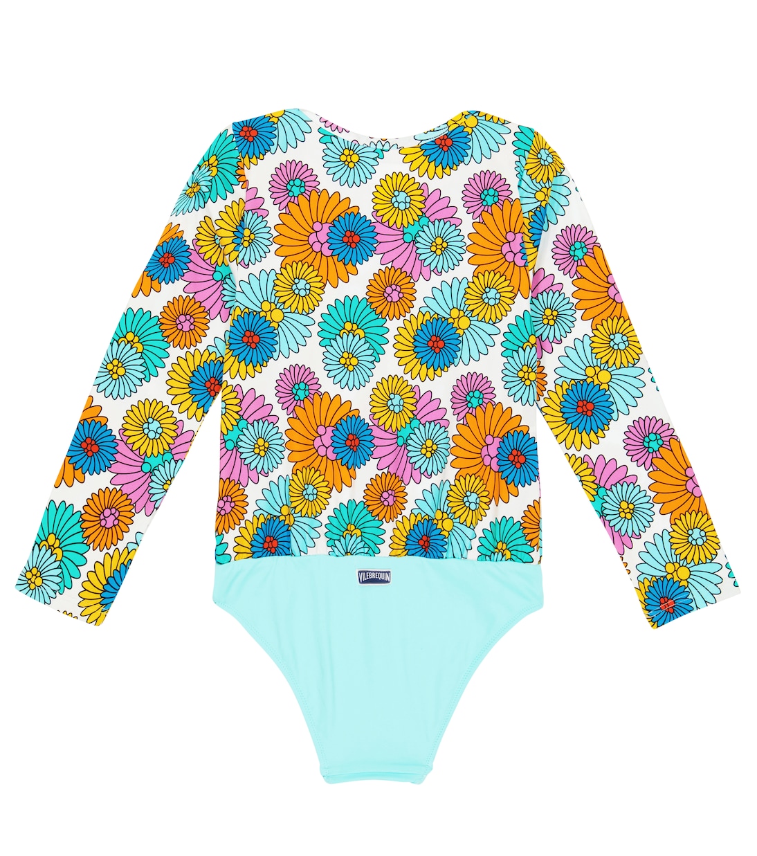 Marguerites floral rashguard swimsuit | Vilebrequin Kids