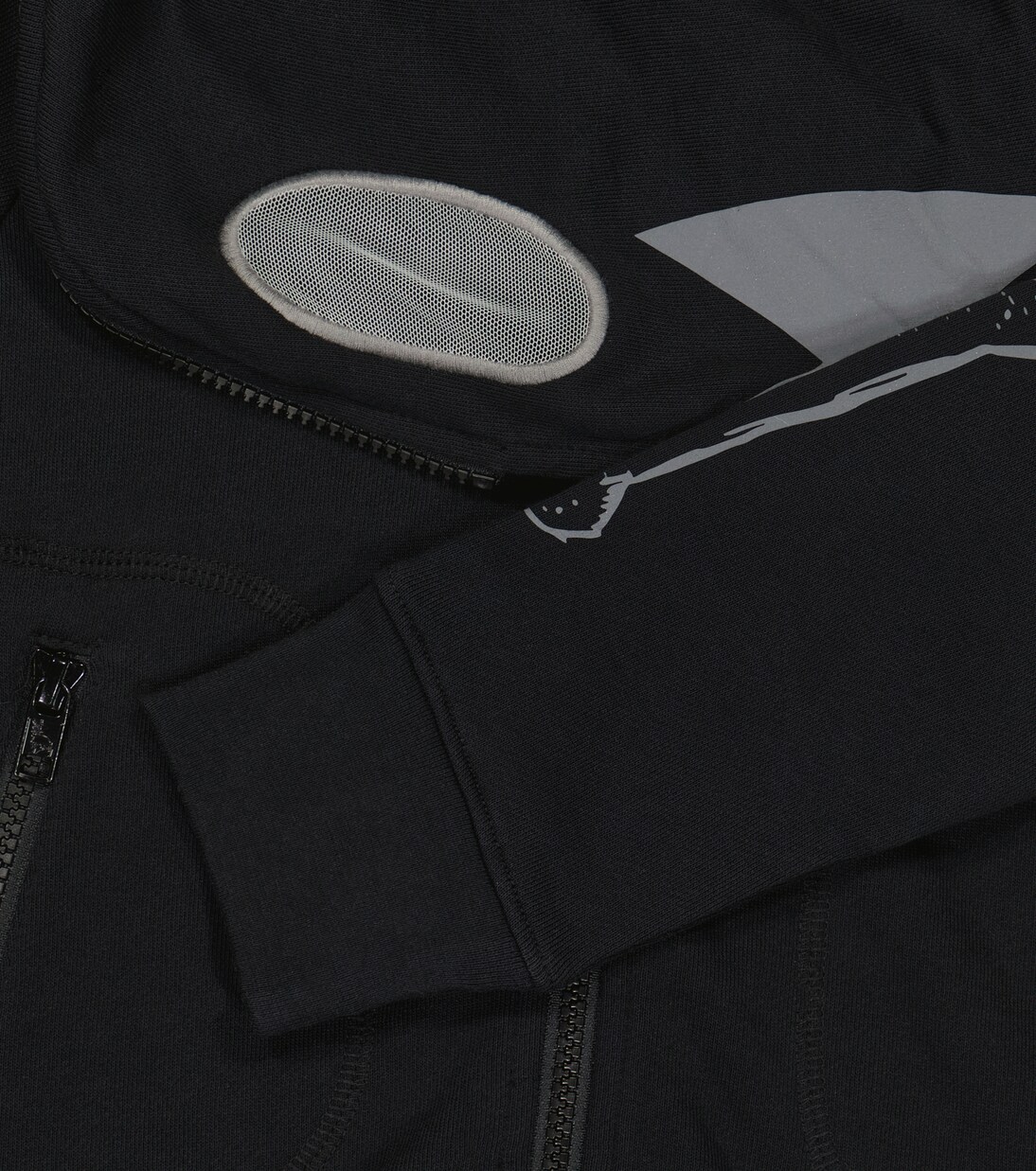 Kapuzenjacke aus Baumwoll-Jersey | Stella McCartney Kids