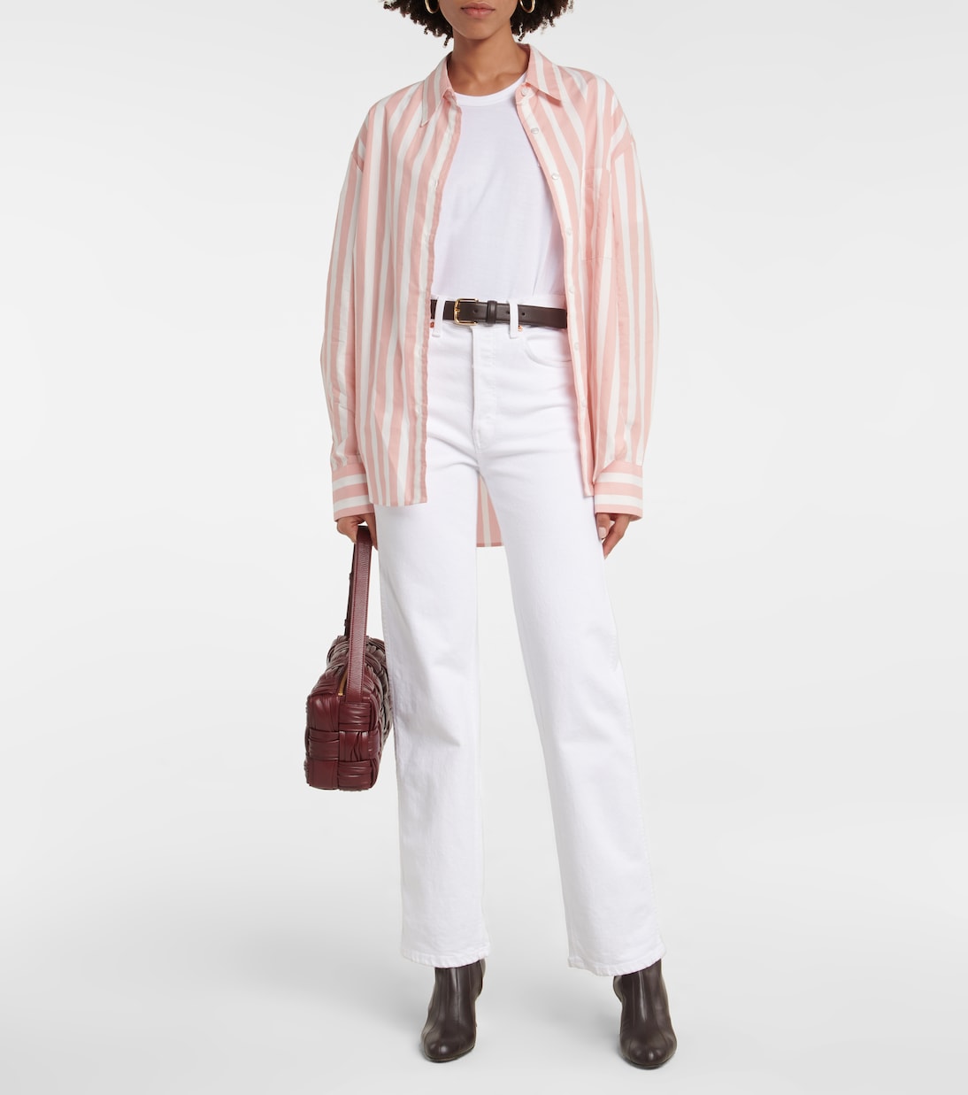 Gestreiftes Hemd Lui aus Baumwolle | The Frankie Shop