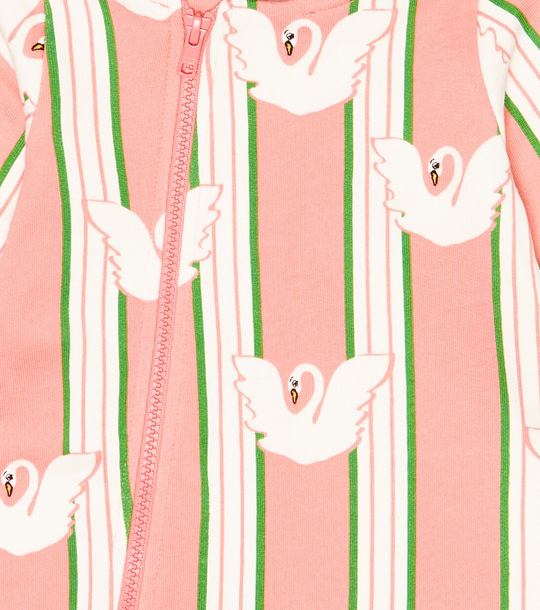 Baby printed cotton onesie | Mini Rodini