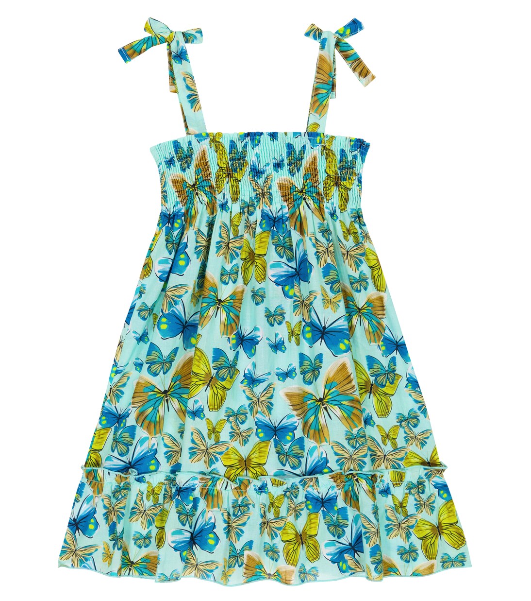 Butterfly cotton dress | Vilebrequin Kids