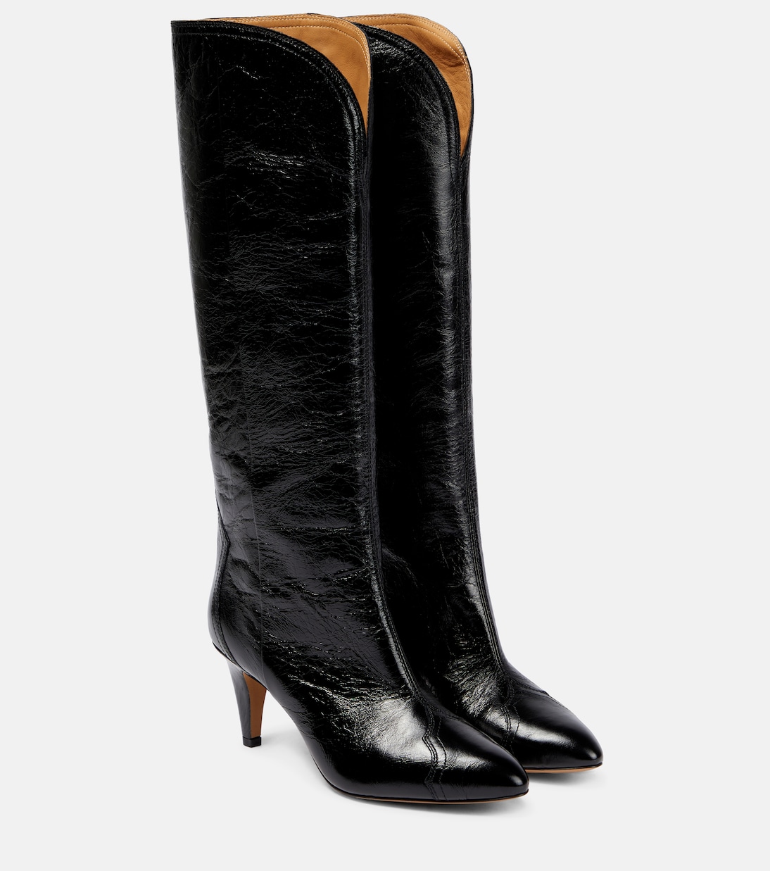 Lestany leather knee-high boots | Isabel Marant