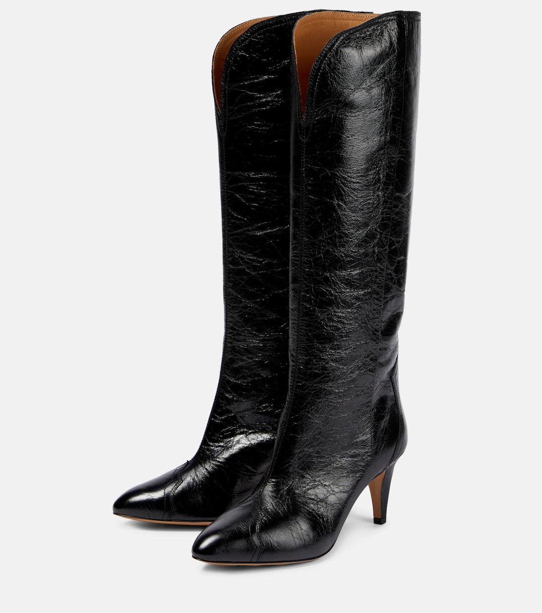 Lestany leather knee-high boots | Isabel Marant