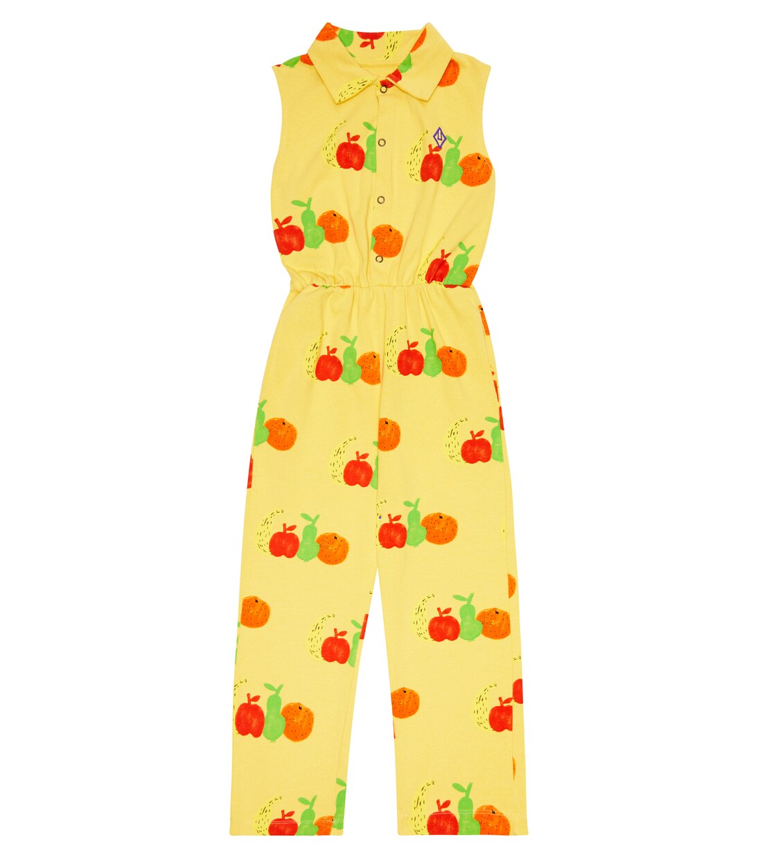 Grasshoper printed cotton jumpsuit | The Animals Observatory