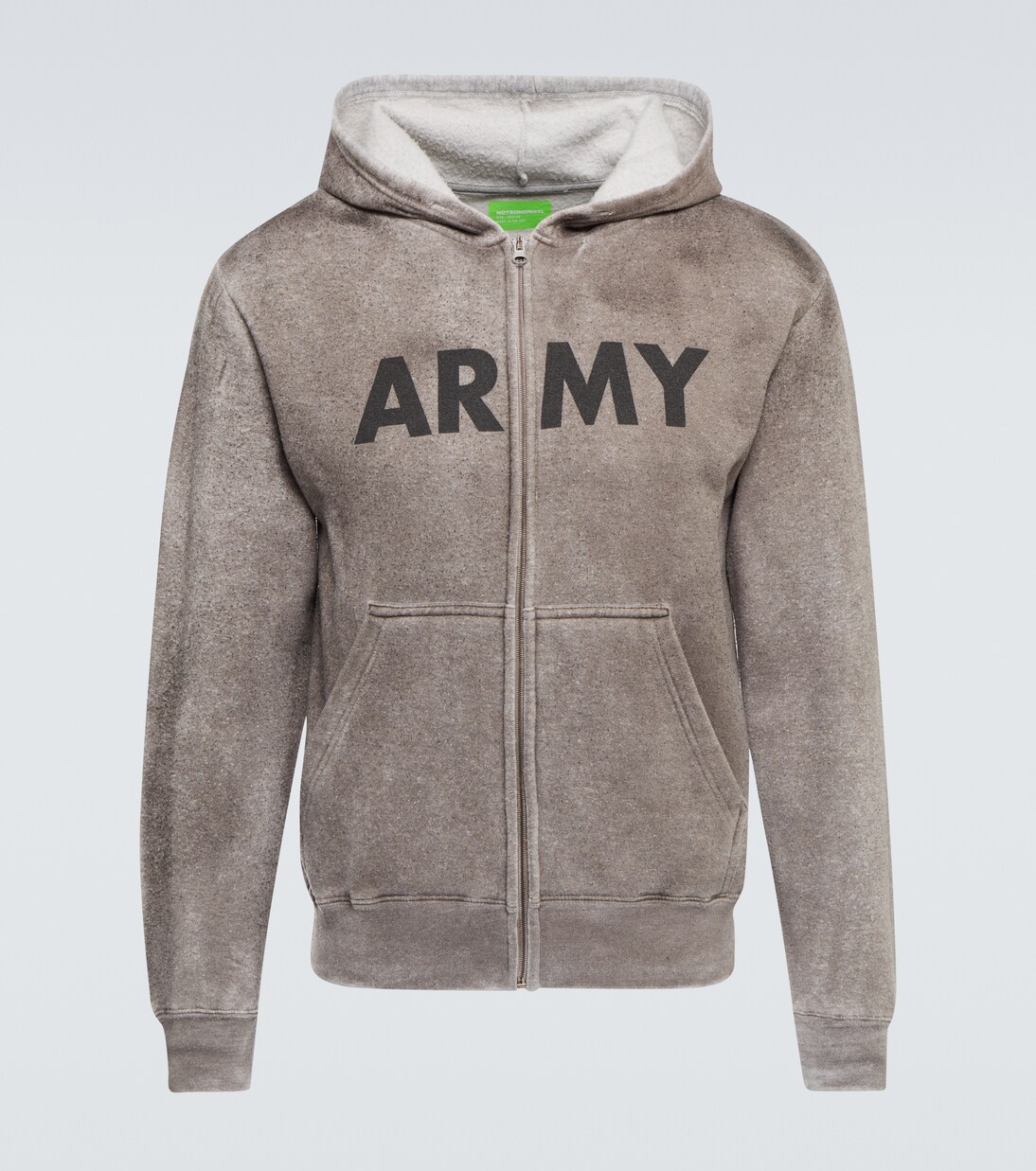 Army cotton jersey hoodie | NotSoNormal