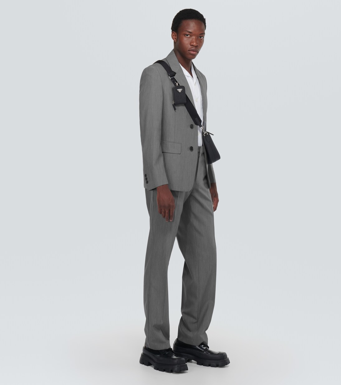 Blazer aus Wolle und Mohair | Prada