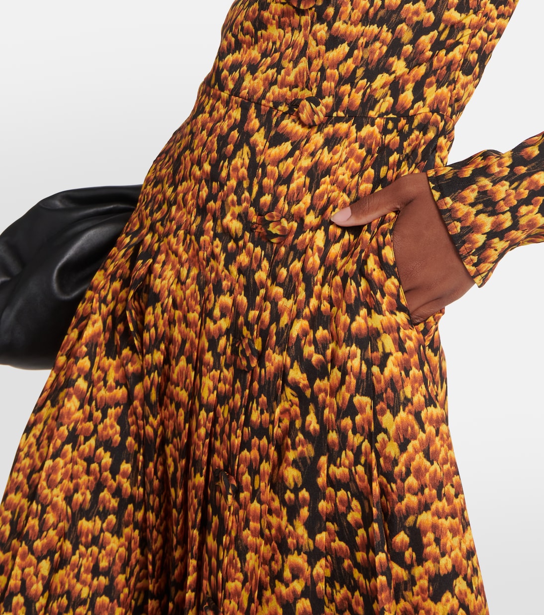 Robe midi Teys imprimée | Altuzarra