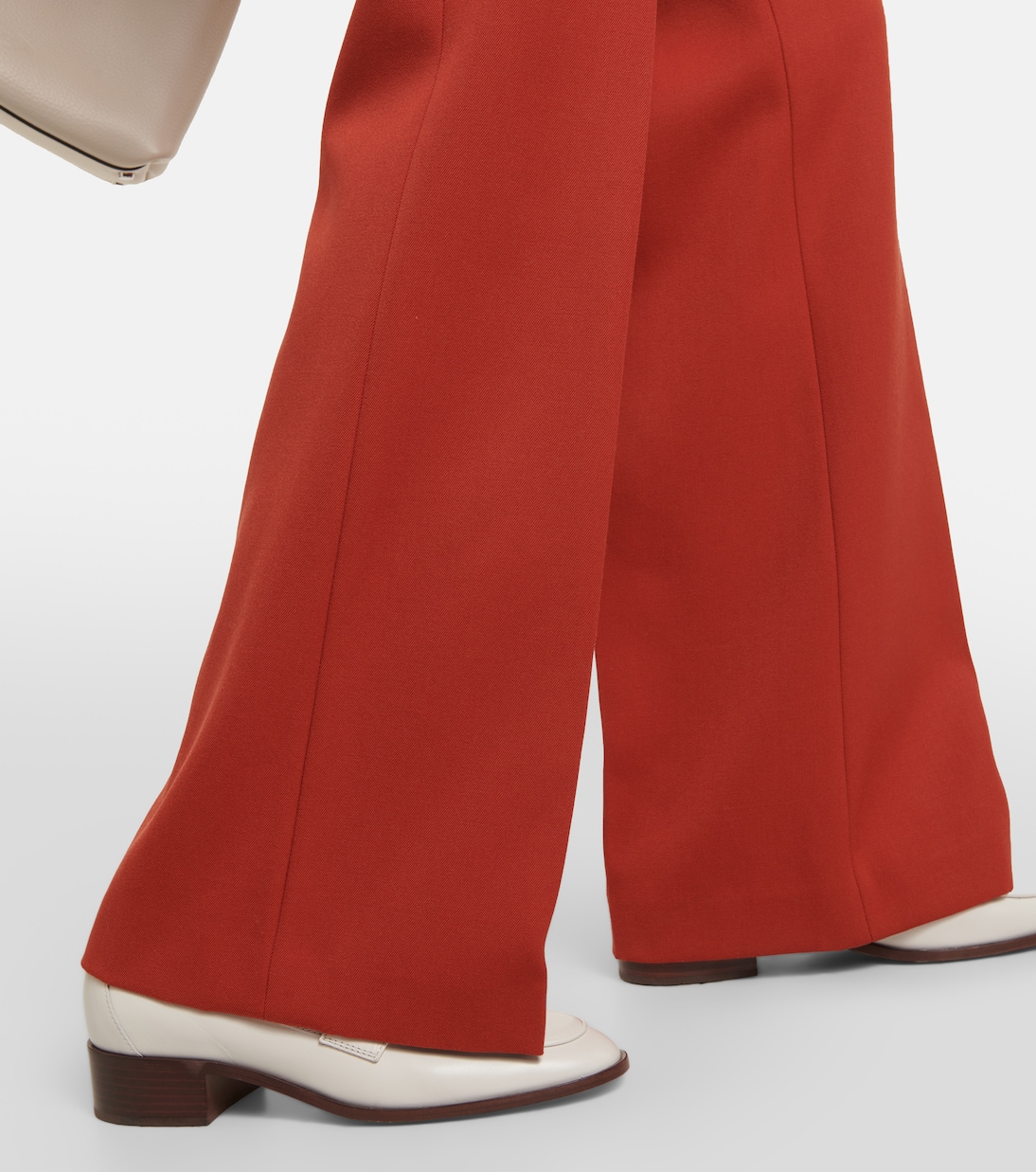 Weite Hose aus Woll-Crêpe | Tod's