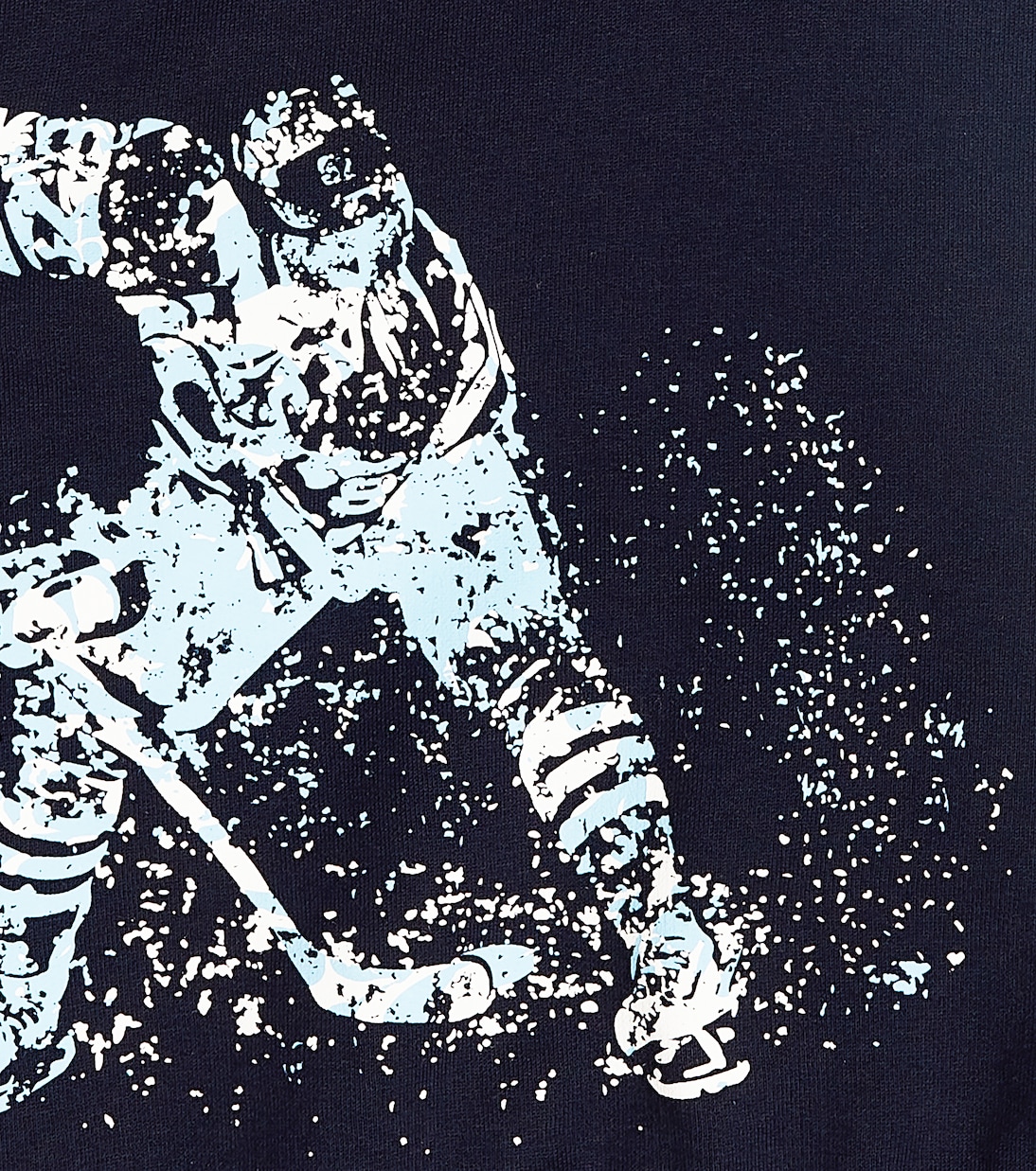 Sweat-shirt à capuche imprimé en coton | Il Gufo