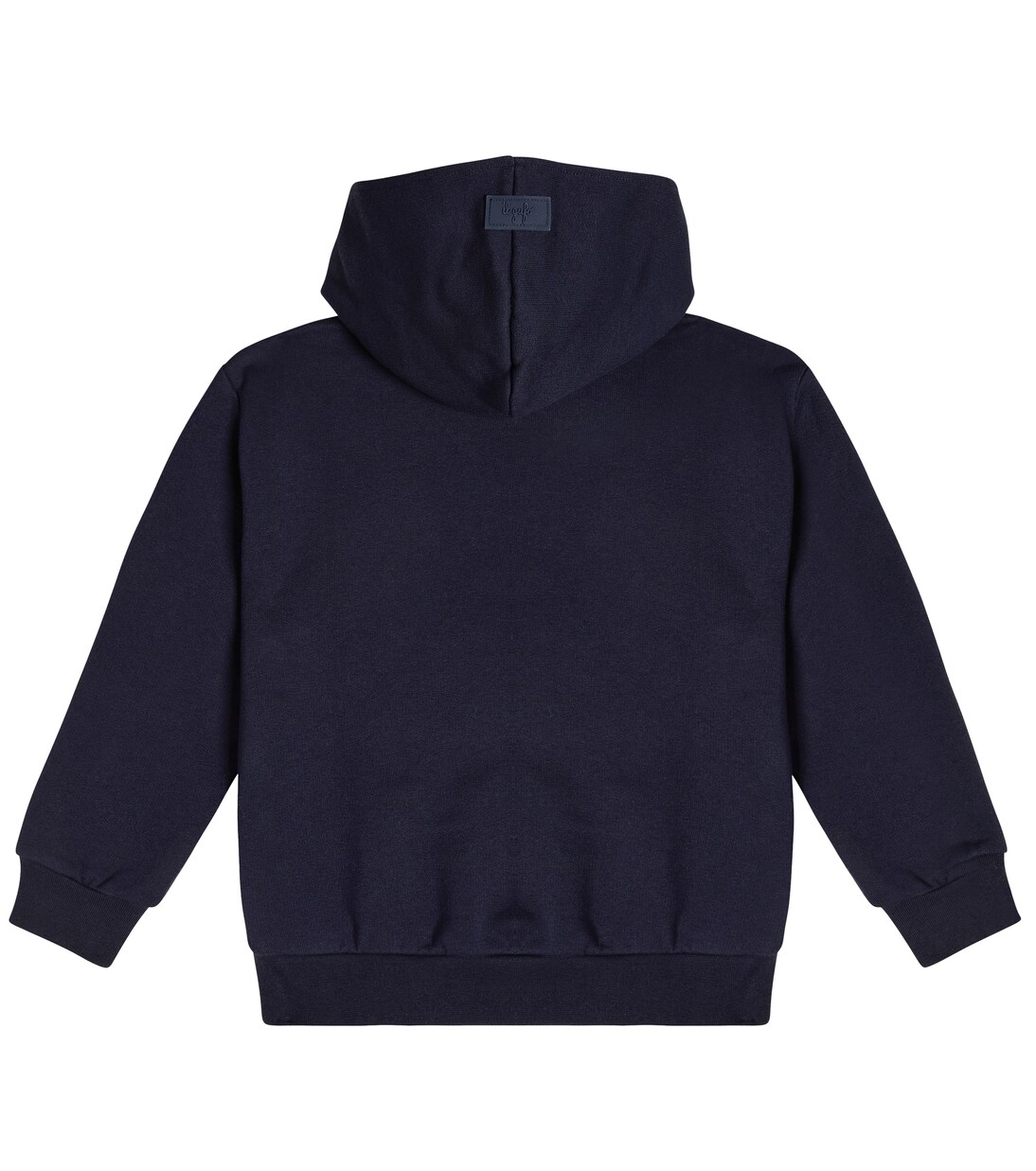 Sweat-shirt à capuche imprimé en coton | Il Gufo
